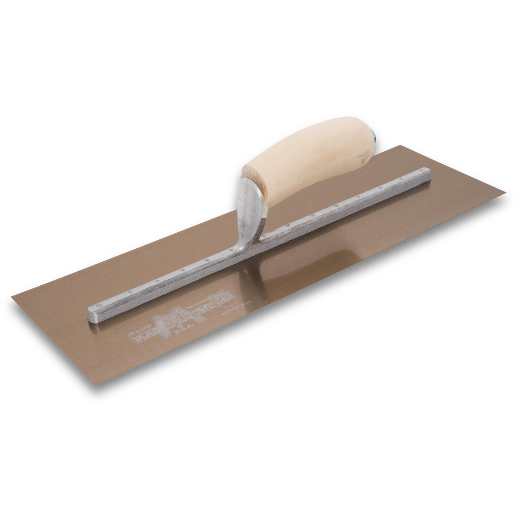 16 X 5 DuraFlex Trowel-Long Mounting-Wood Handle